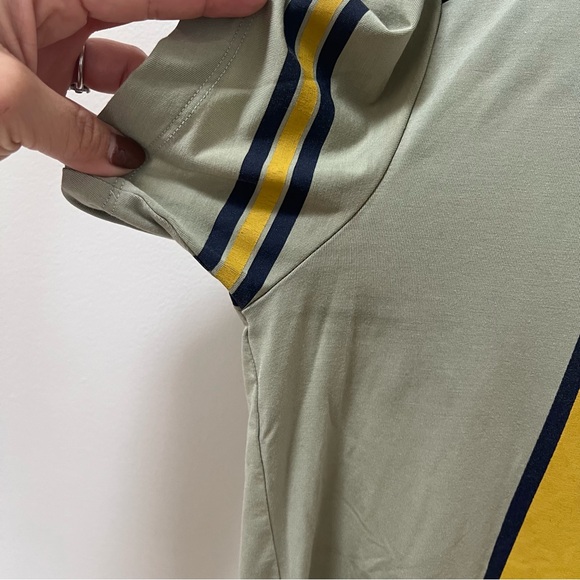 Miaou Green and Navy Knox Tee - Picture 5 of 11